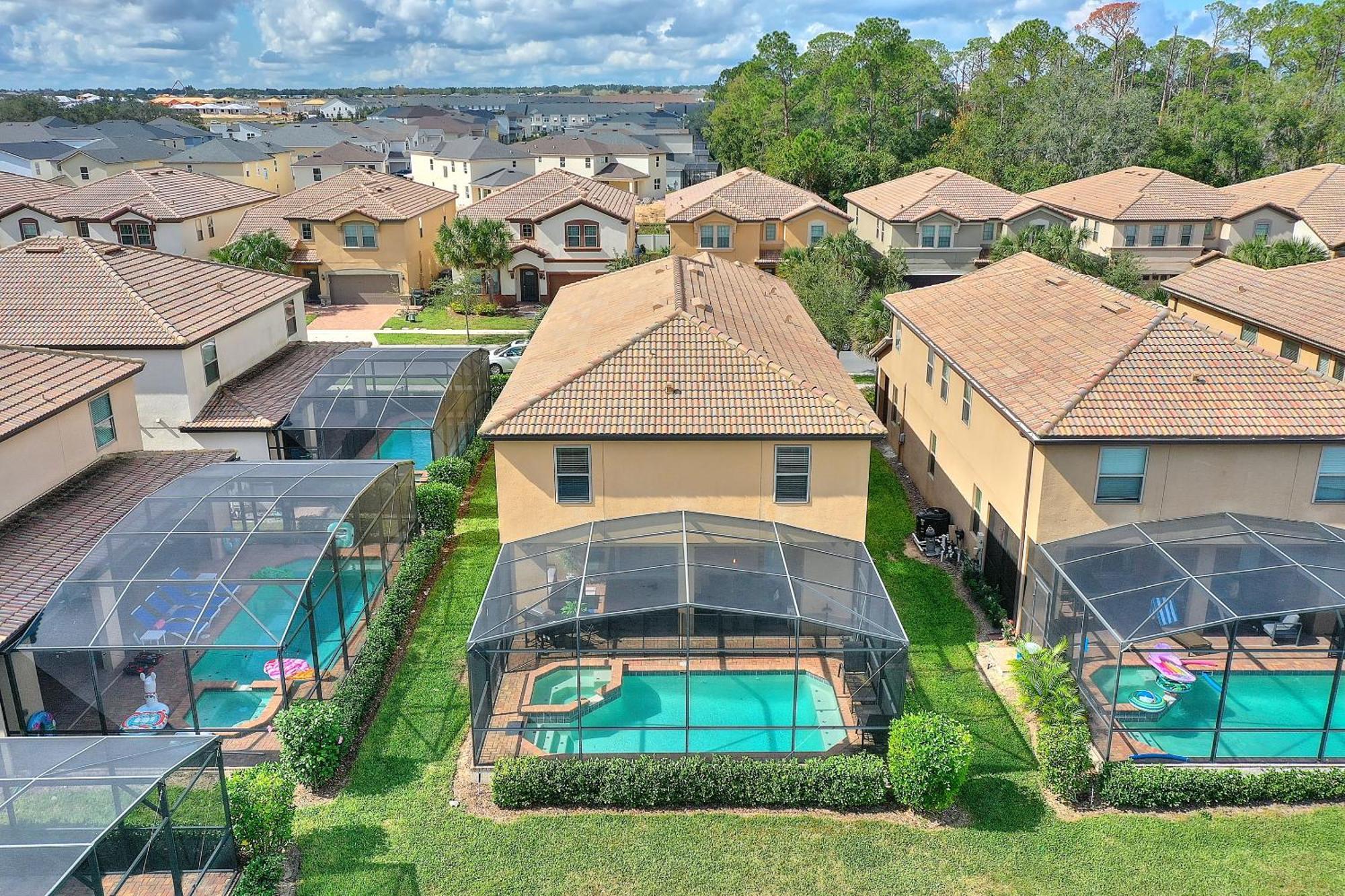 Stylish Cozy Family Getaway With Private Pool And Lake View Kissimmee Exterior photo